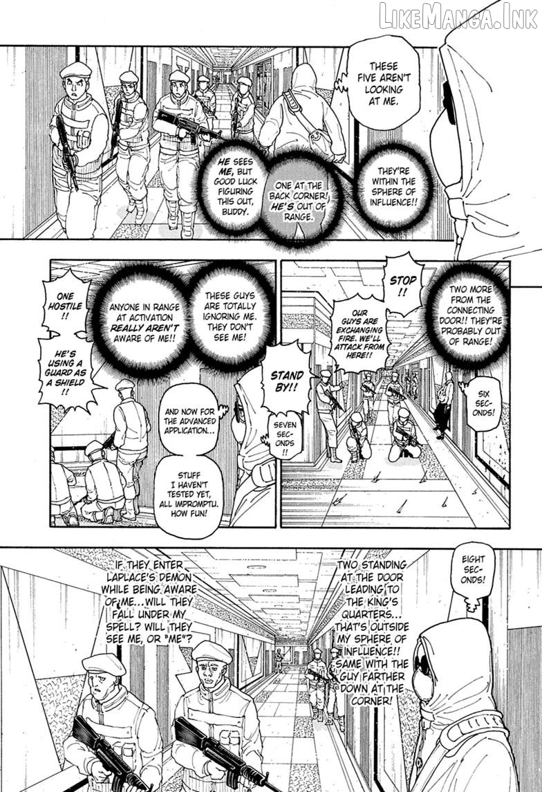 Hunter x Hunter, Chapter 419 image 11